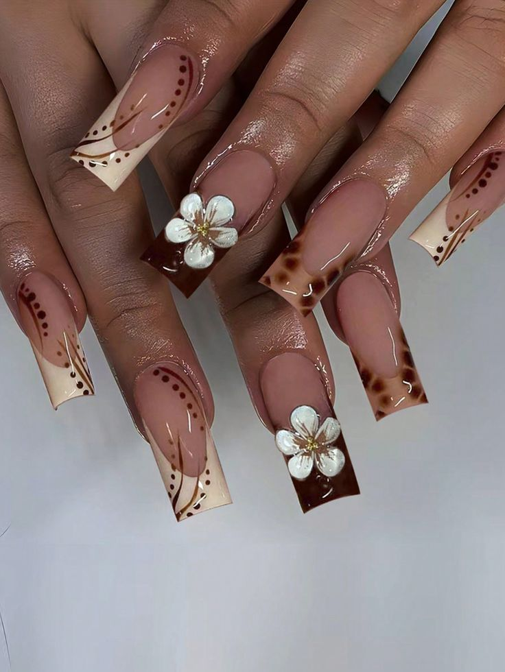 Dried Flower Nails