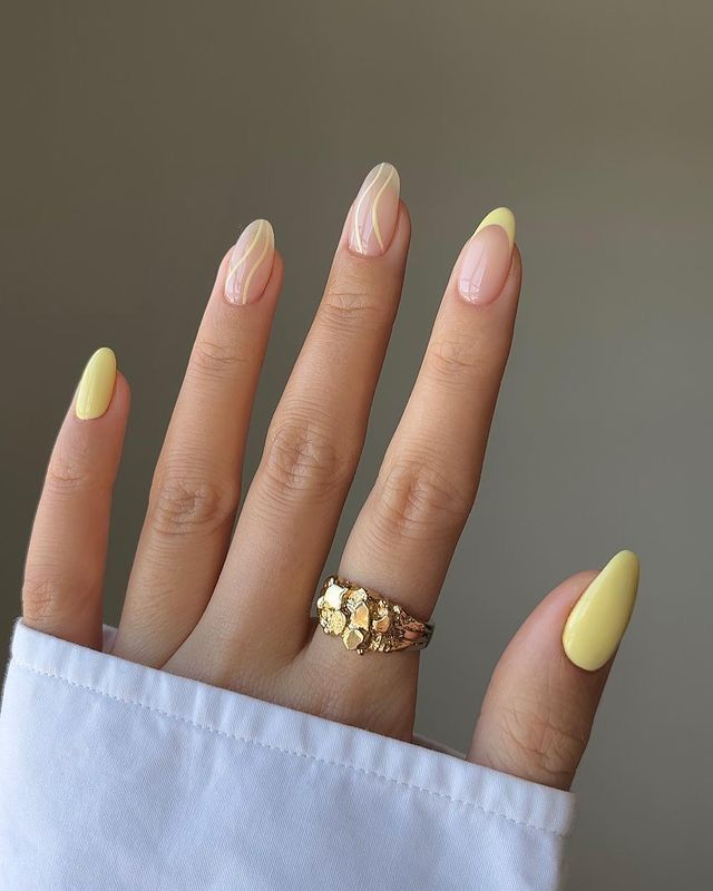 Sunshine Yellow Nails