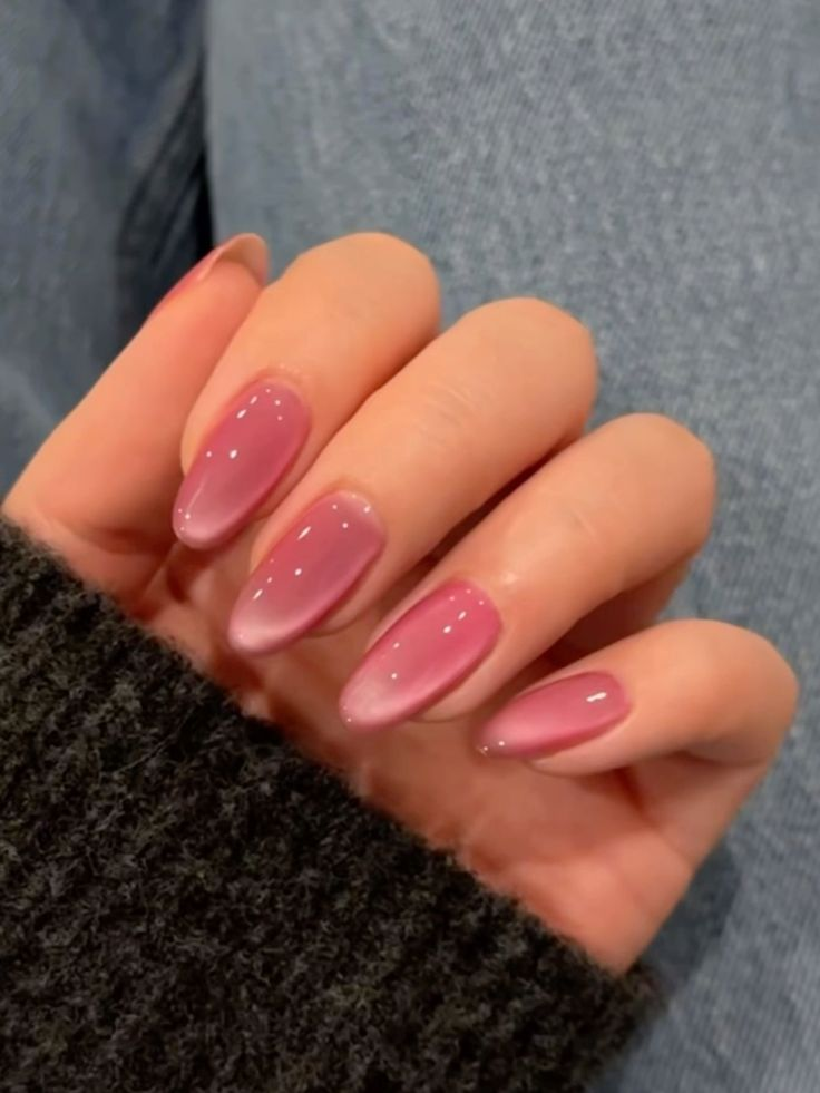 Jelly Pink Nails