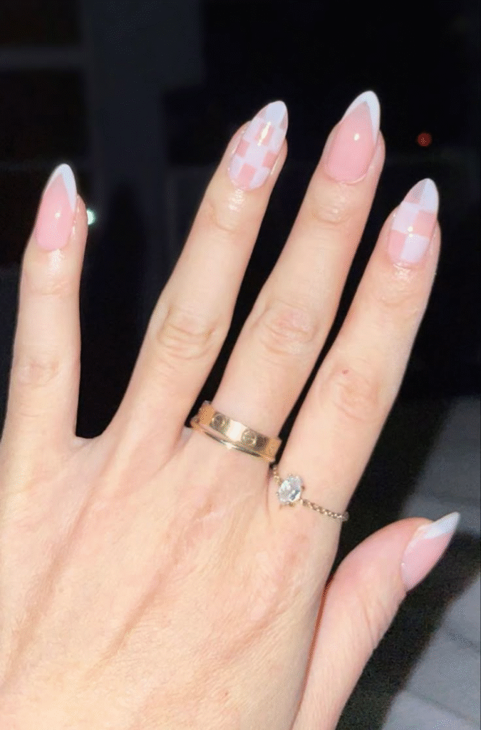 Checkerboard Nails