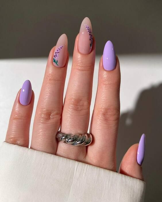 Soft Lavender Ombre