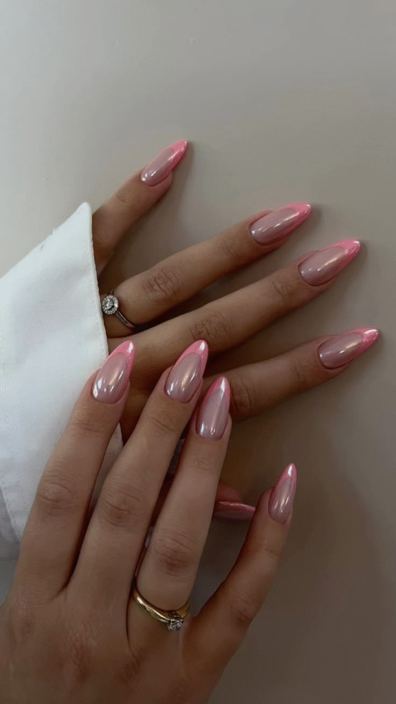Barbiecore Pink Nails