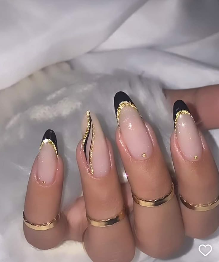 Black and Gold Drama